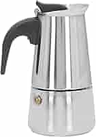 moka mil！ ZX Stovetop Moka Pot 430 Stainless Steel Portable Stovetop